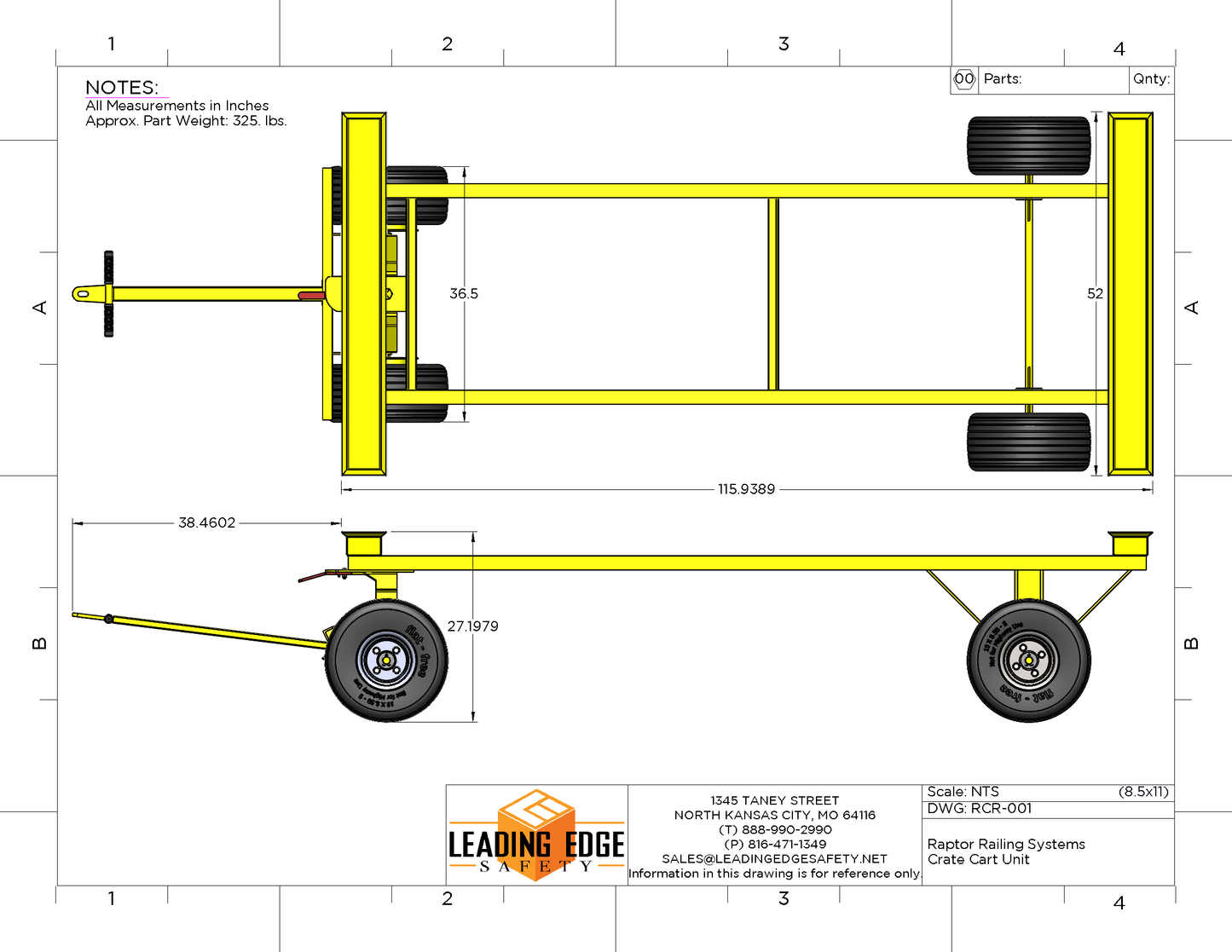 Rail Crate Cart