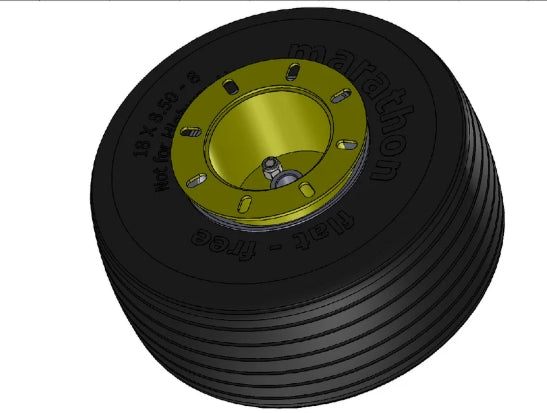 Integrated Locking Hub with Tire