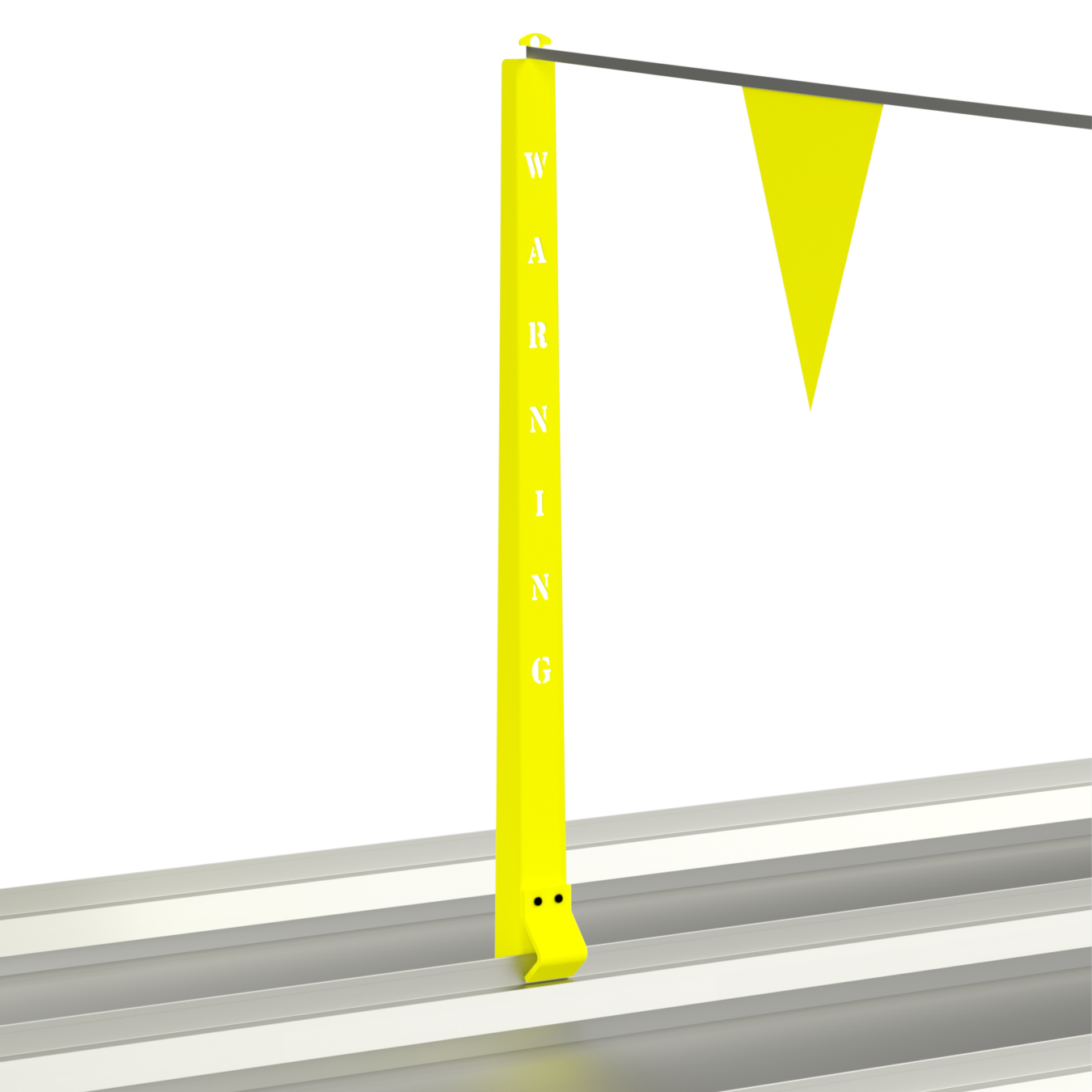 Standing Seam Temporary Warning Line