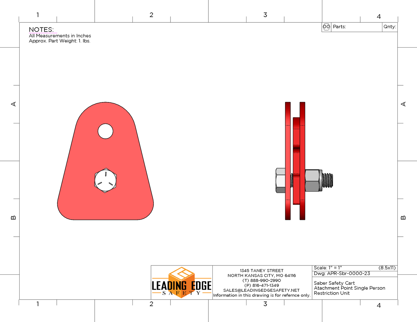 Attachment Point Restrictor