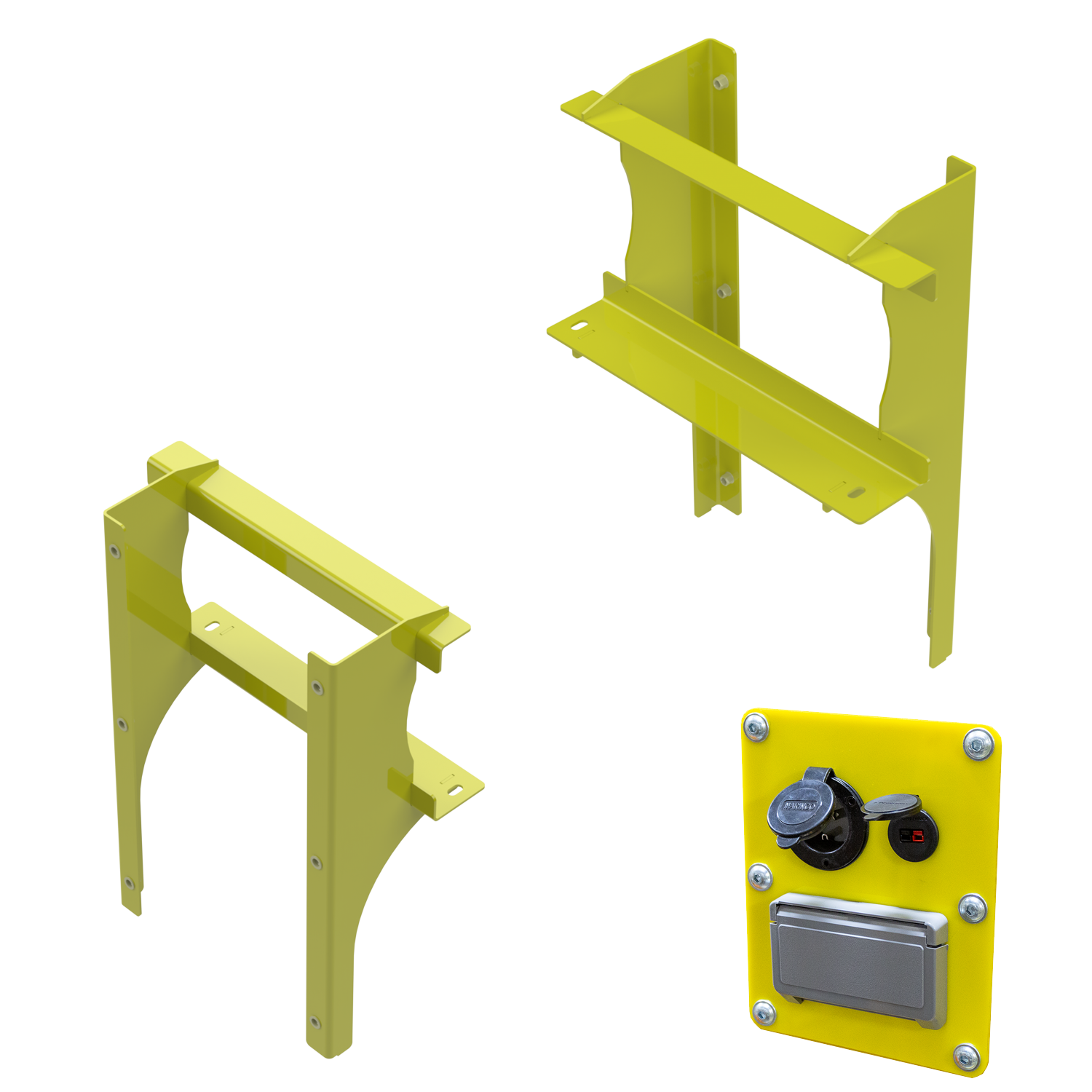 Raptor PowerStation Job Box Retrofit Kit Leading Edge Safety