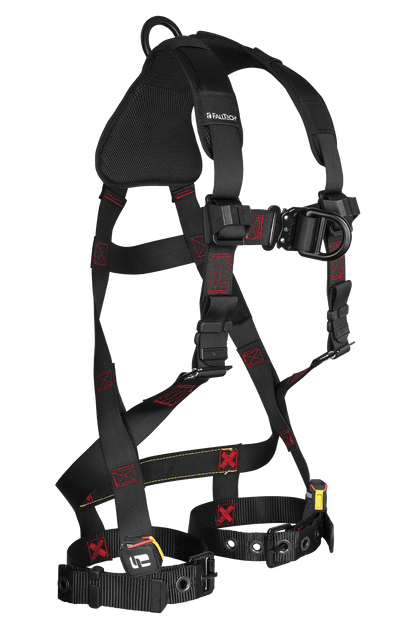 FT-Iron™ 2D Climbing Non-Belted Full Body Harness, Tongue Buckle Leg Adjustments