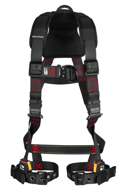 FT-Iron™ 2D Climbing Non-Belted Full Body Harness, Tongue Buckle Leg Adjustments