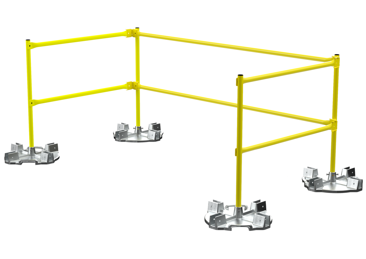 Permanent Fall Protection Structure Permanent Fall Protection – Leading Edge Safety