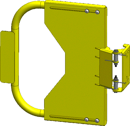 Adjustable Self Closing Gate