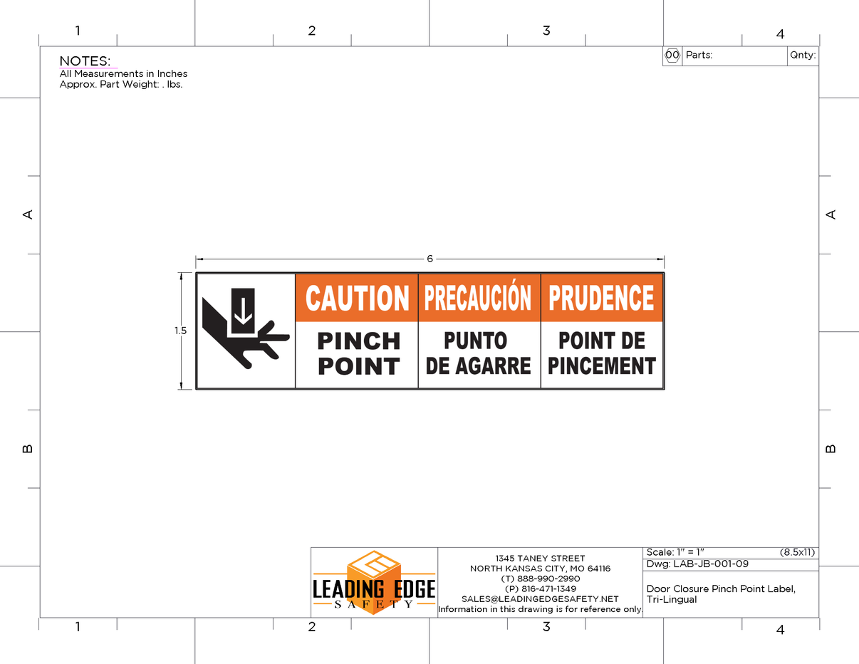 LAB-JB-001-09 – Leading Edge Safety