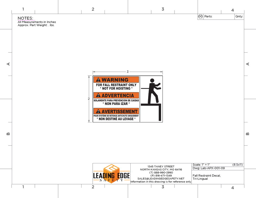 Warning Label Spring STINGER WARNING LABELS – Leading Edge Safety
