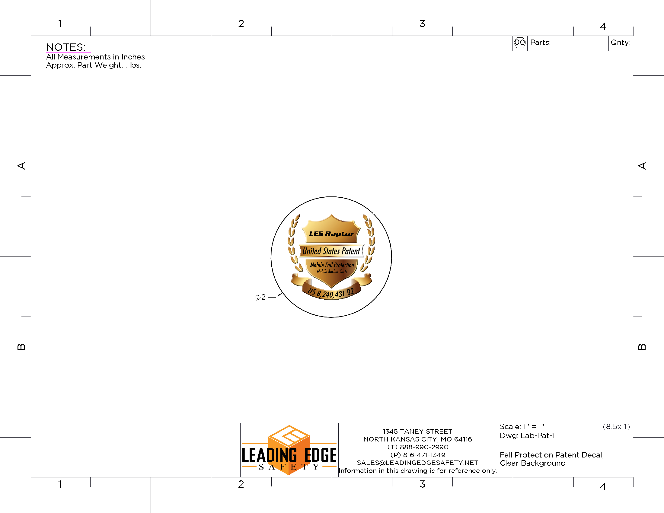 LAB-PAT-1 – Leading Edge Safety