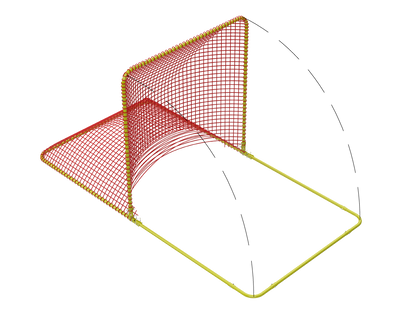 6’ x 12’ Collapsible SKYNET