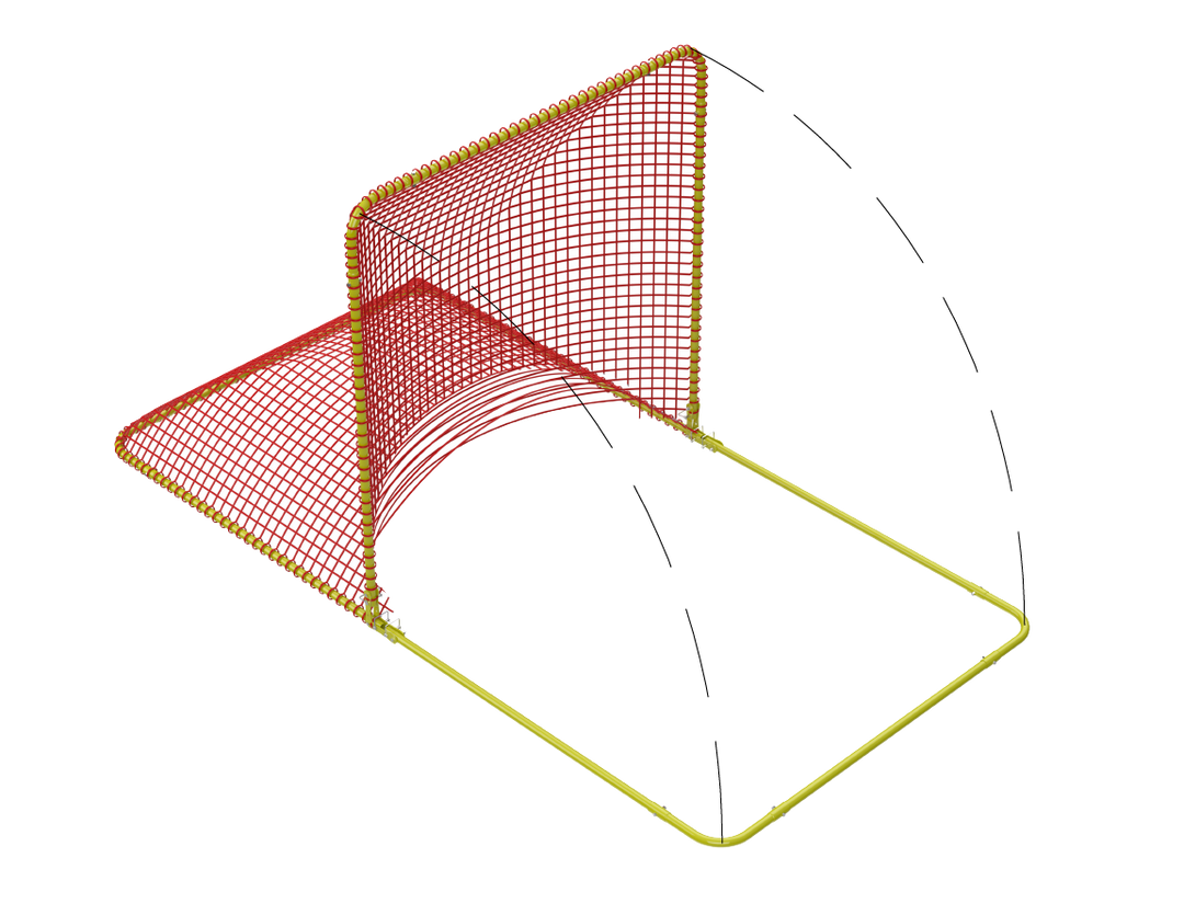 6’ x 12’ Collapsible SKYNET