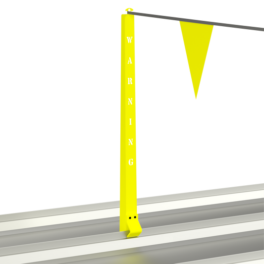 Standing Seam Temporary Warning Line