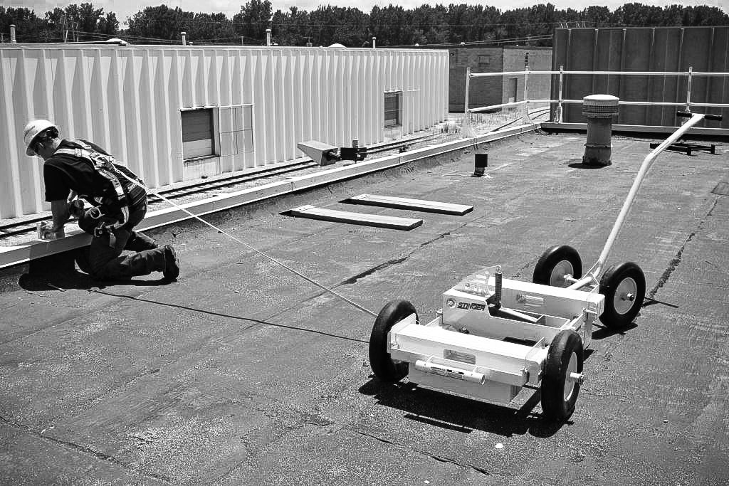 Discontinued - Stinger Mobile Fall Protection Cart