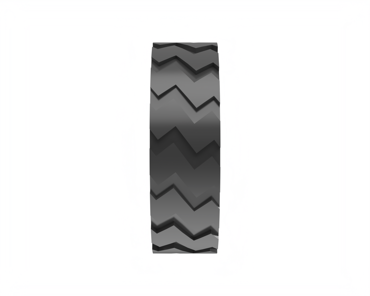 16 x 5 - 9" Solid Rubber Tire