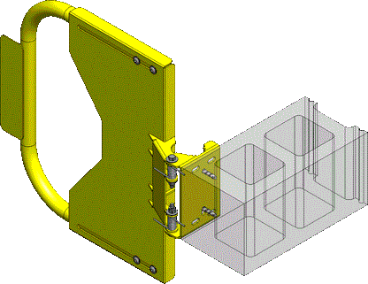 Adjustable Self Closing Gate