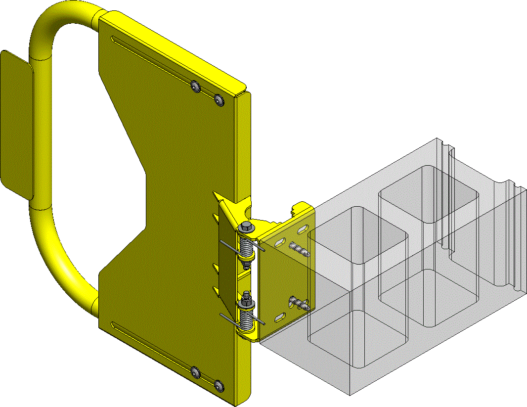 Adjustable Self Closing Gate