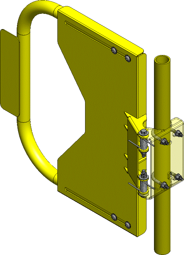 Adjustable Self Closing Gate