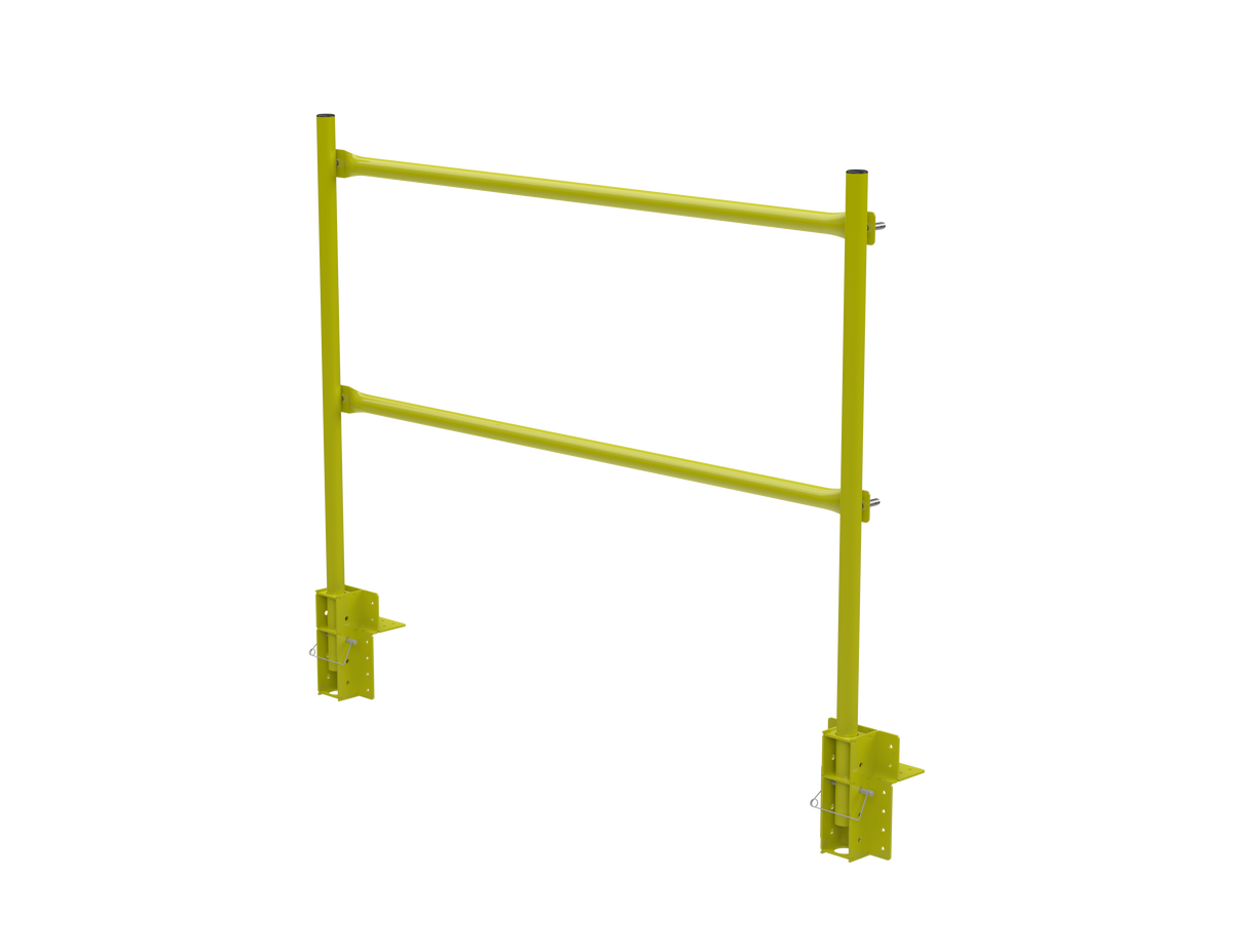 Automated Temporary Safety Rails Temporary Fall Protection – Leading Edge Safety