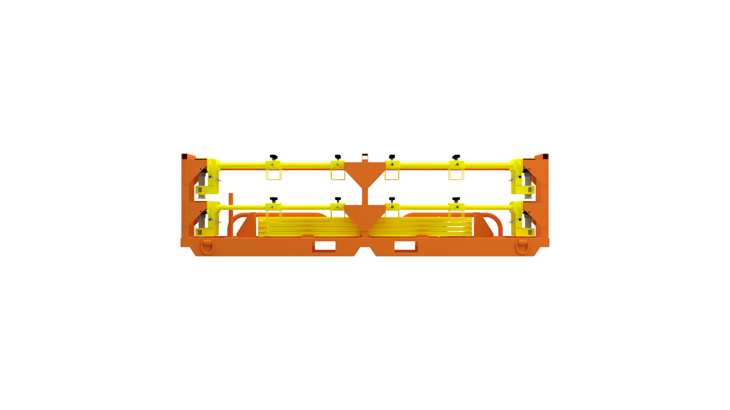Trench Box Guardrail System