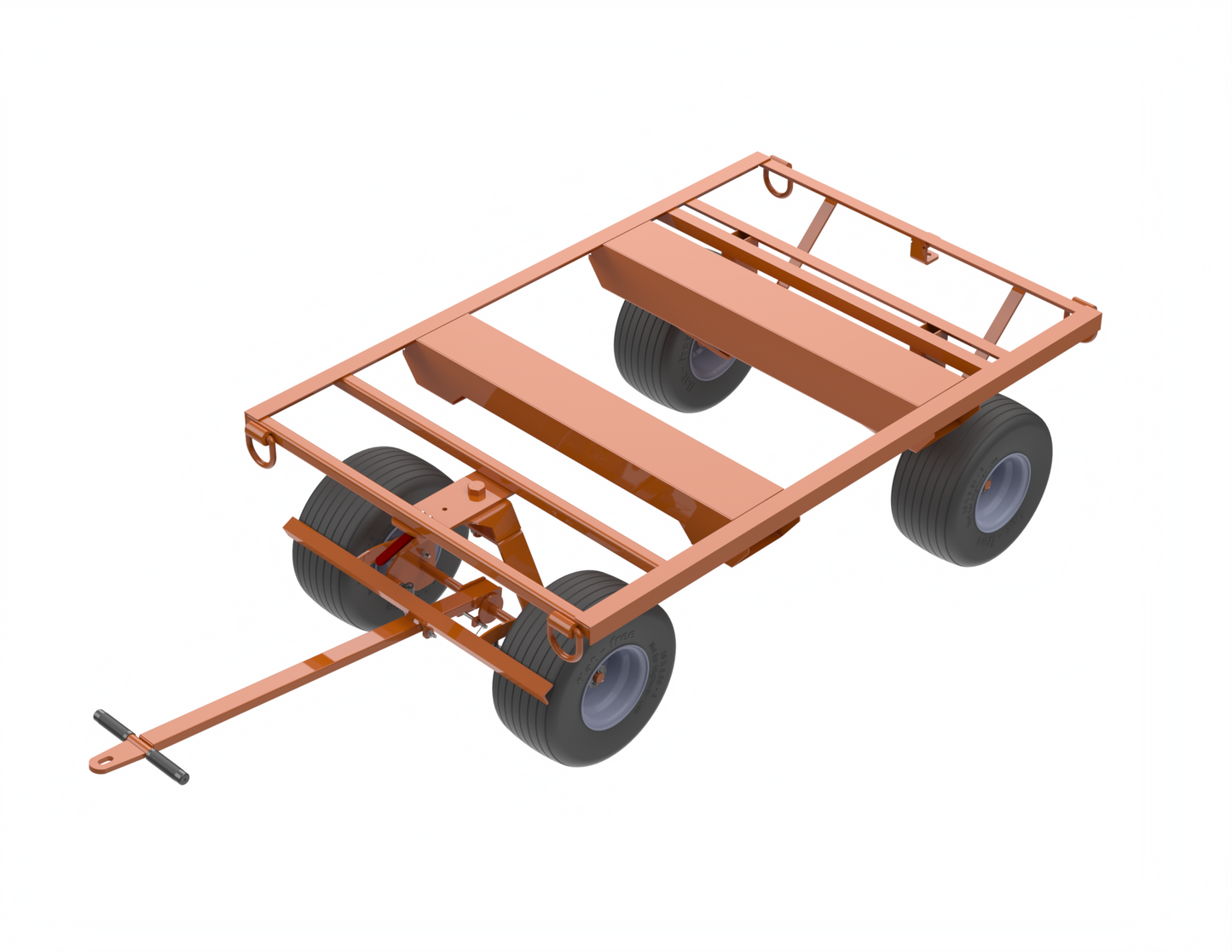Heavy-Duty Flat Material Cart