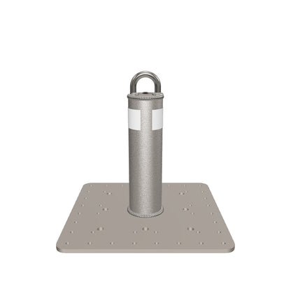 12” Tall Roof Anchor Point / 16" x 16” X 3/8” Base Plate