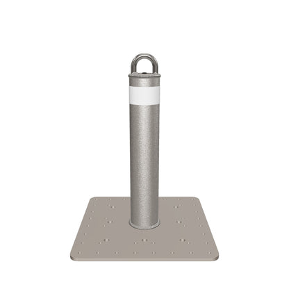 18” Tall Roof Anchor Point / 16" x 16” X 3/8” Base Plate