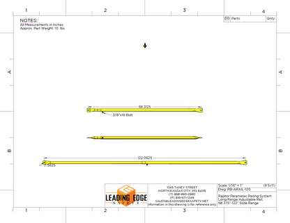 Ballasted Guardrail Systems - Temporary