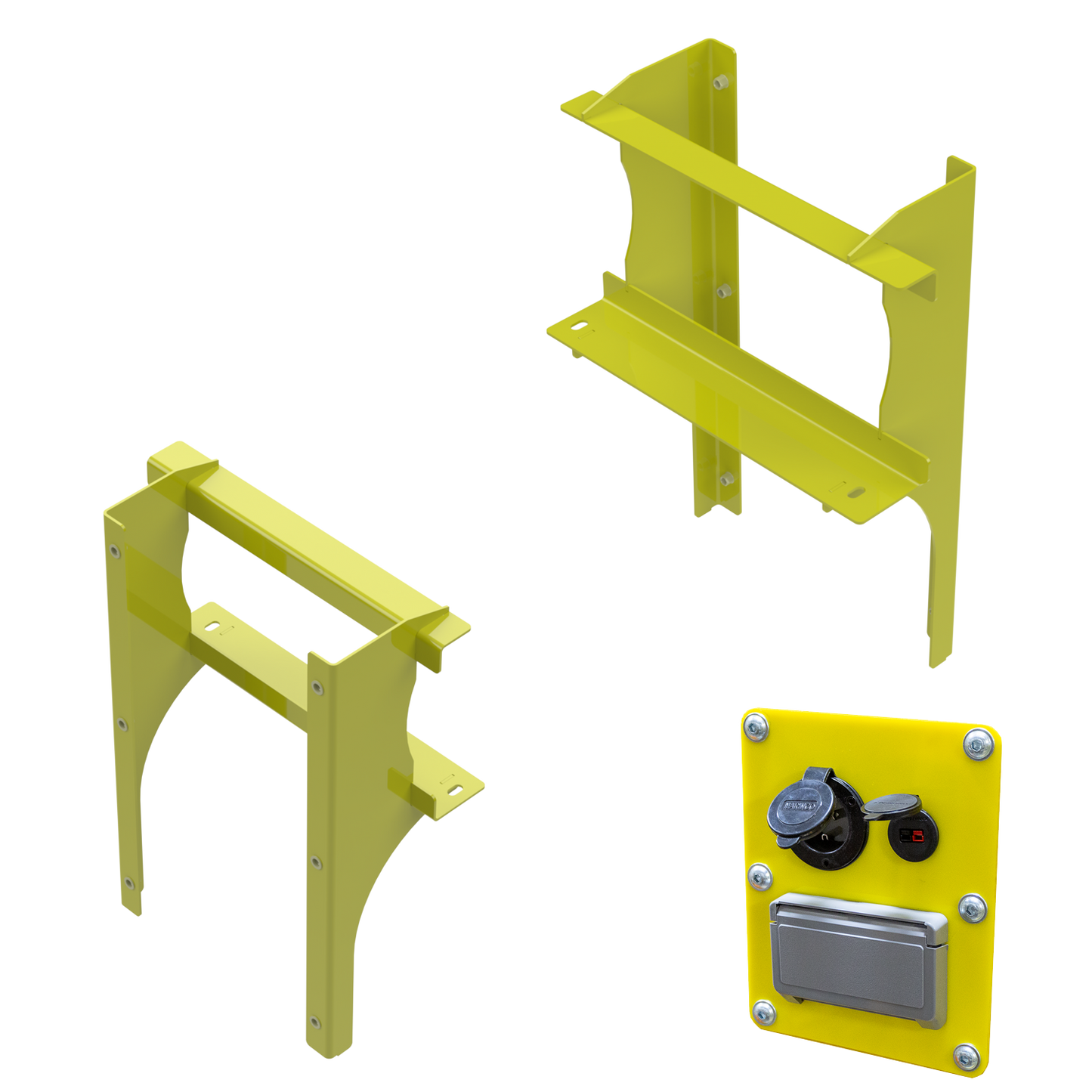 Raptor PowerStation Job Box Retrofit Kit Leading Edge Safety