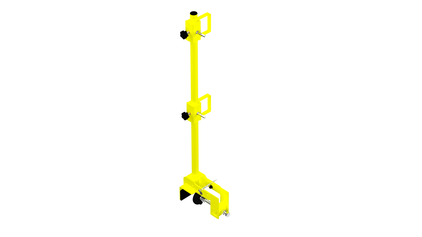 Trench Box Guardrail System