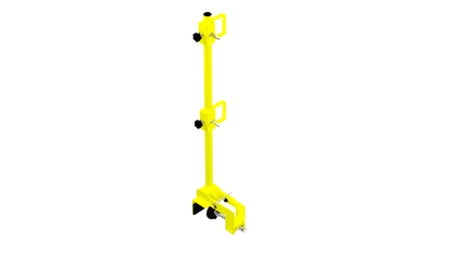 Trench Box Guardrail System