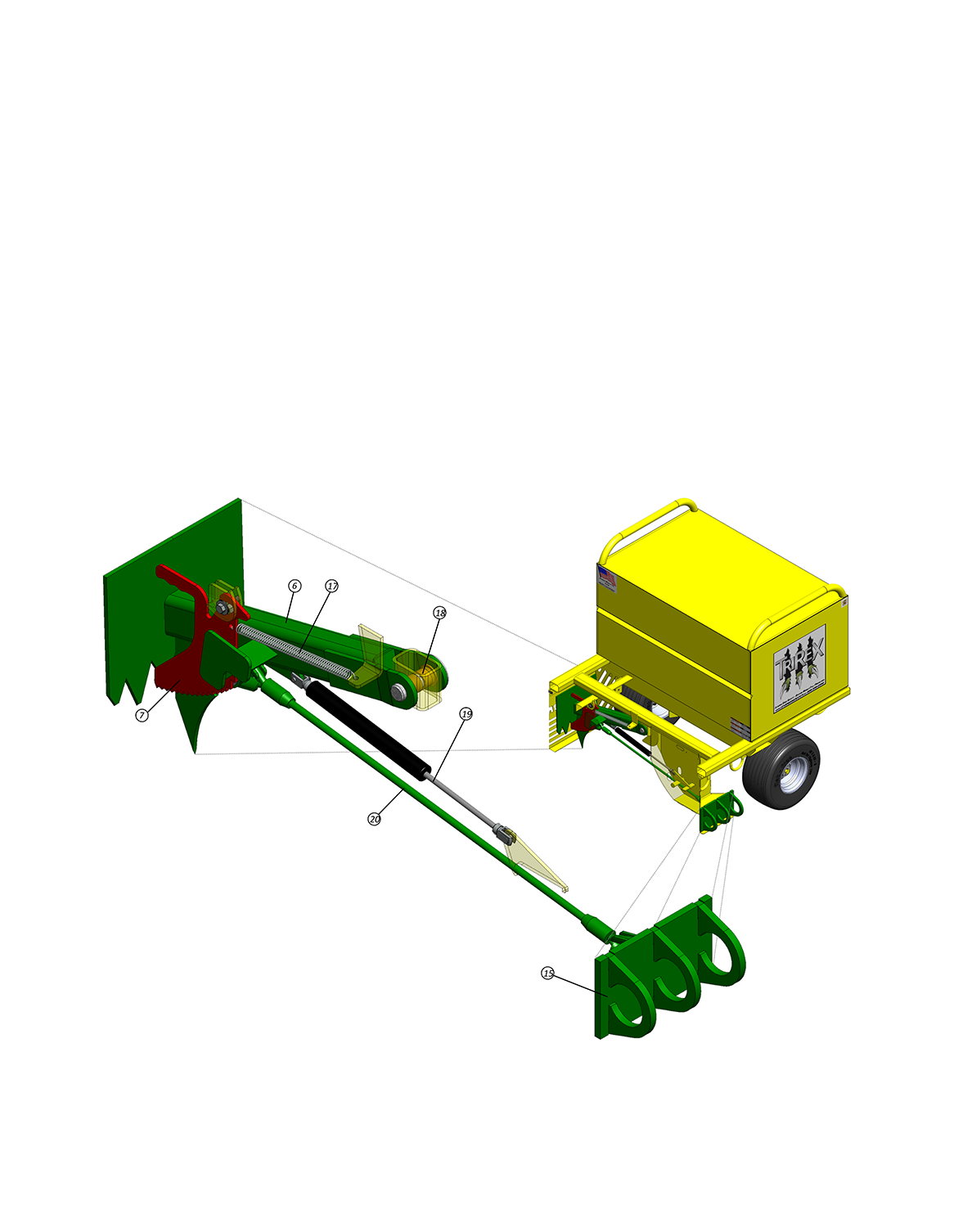 Serviceable Parts - Mobile Fall Protection Carts – Leading Edge Safety