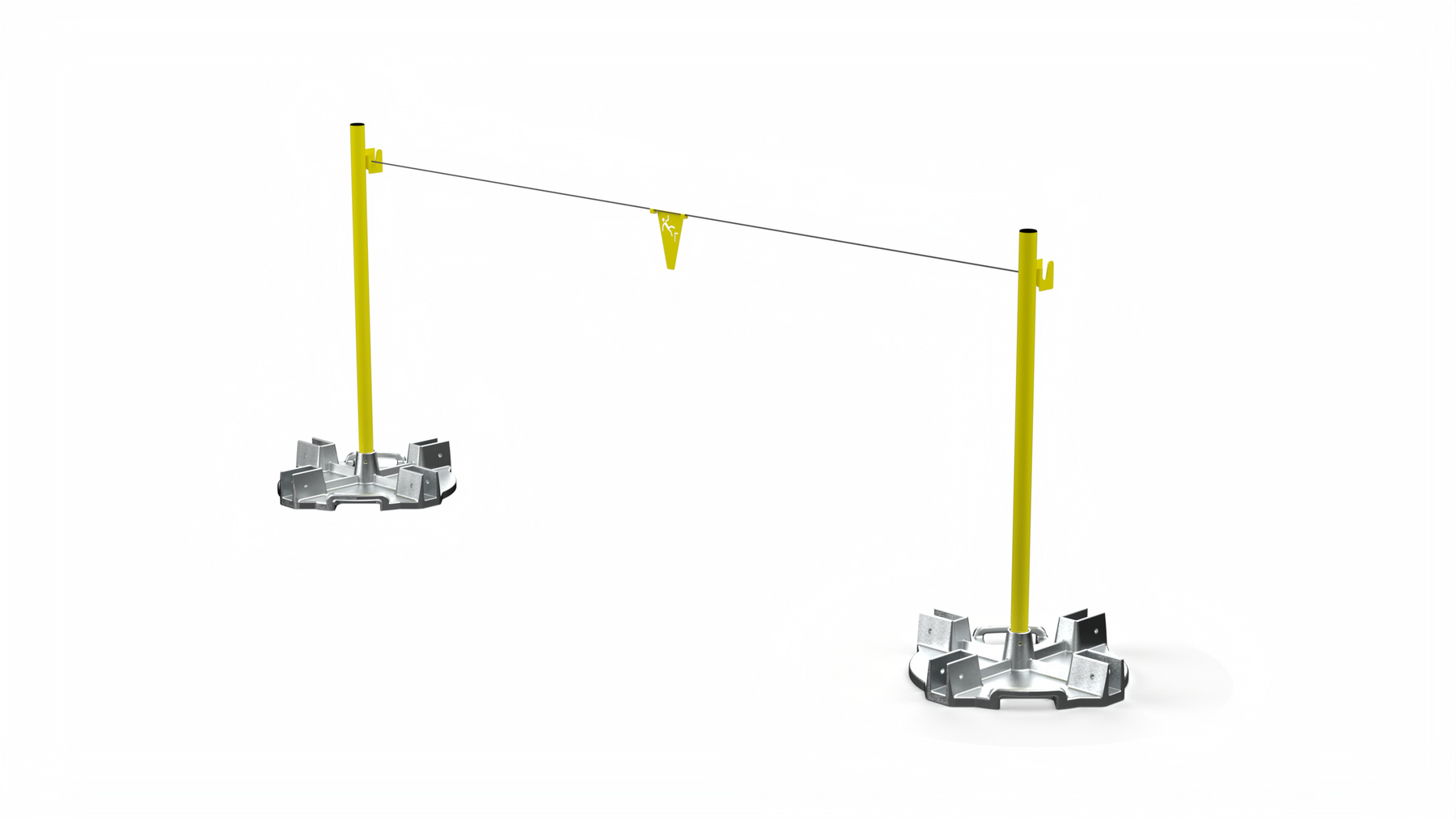 Warning Line Canda Ballasted Warning Line System – Leading Edge Safety