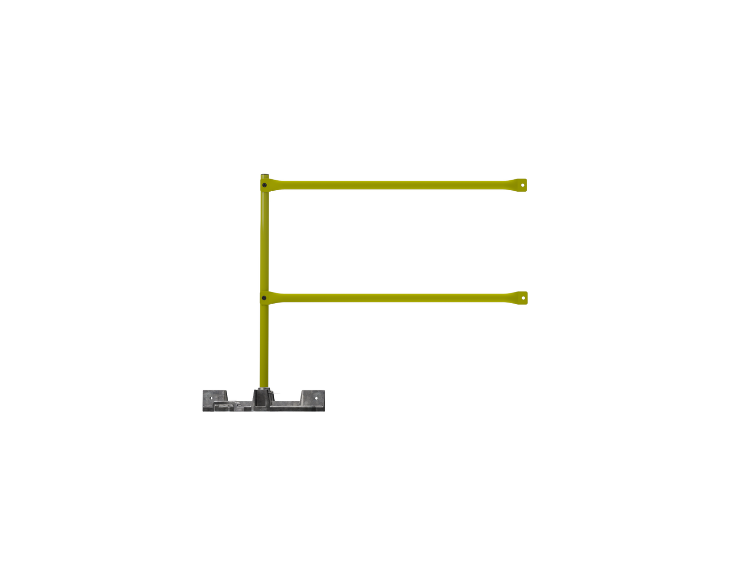 Permanent Ballasted Guardrail System