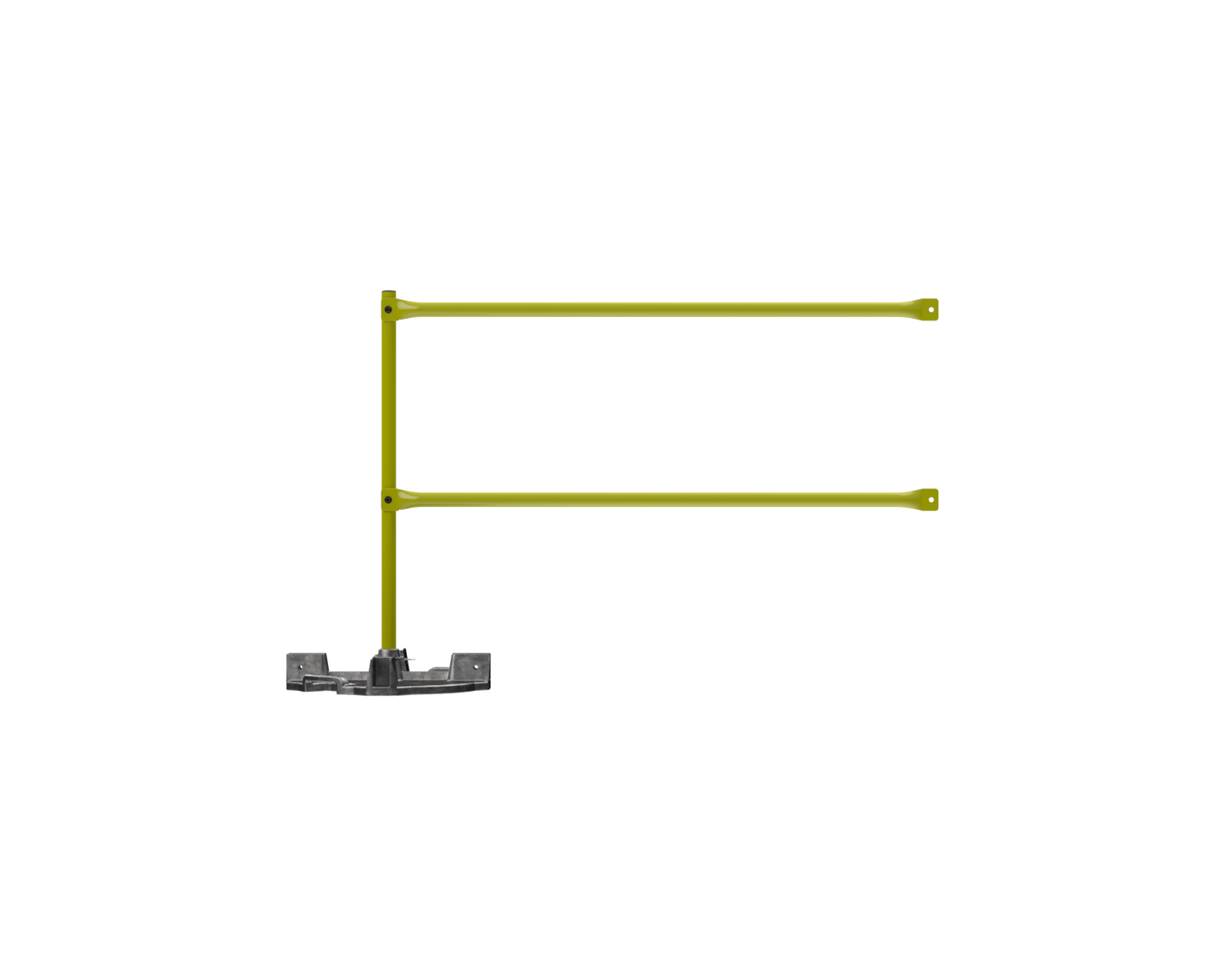 Permanent Ballasted Guardrail System