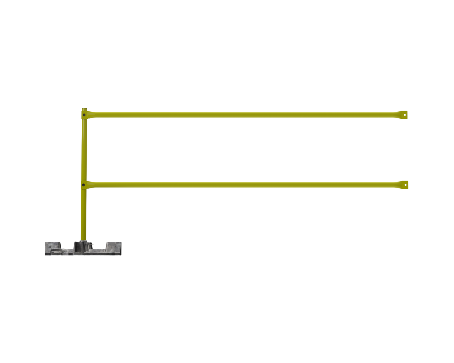 Permanent Ballasted Guardrail System