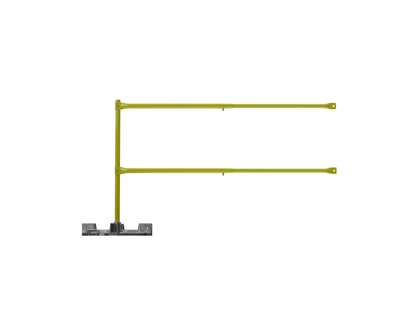 Permanent Ballasted Guardrail System